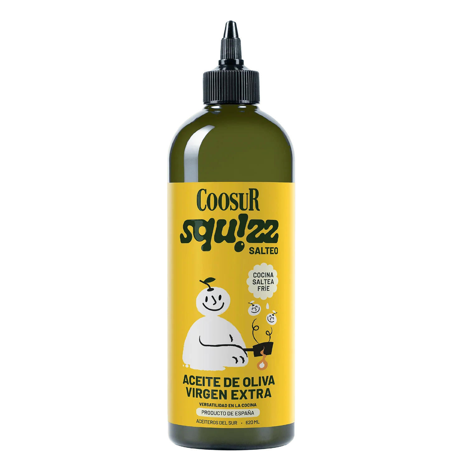 Aceite de Oliva Virgen Extra Salteo Coosur SQUIZZ 620ml