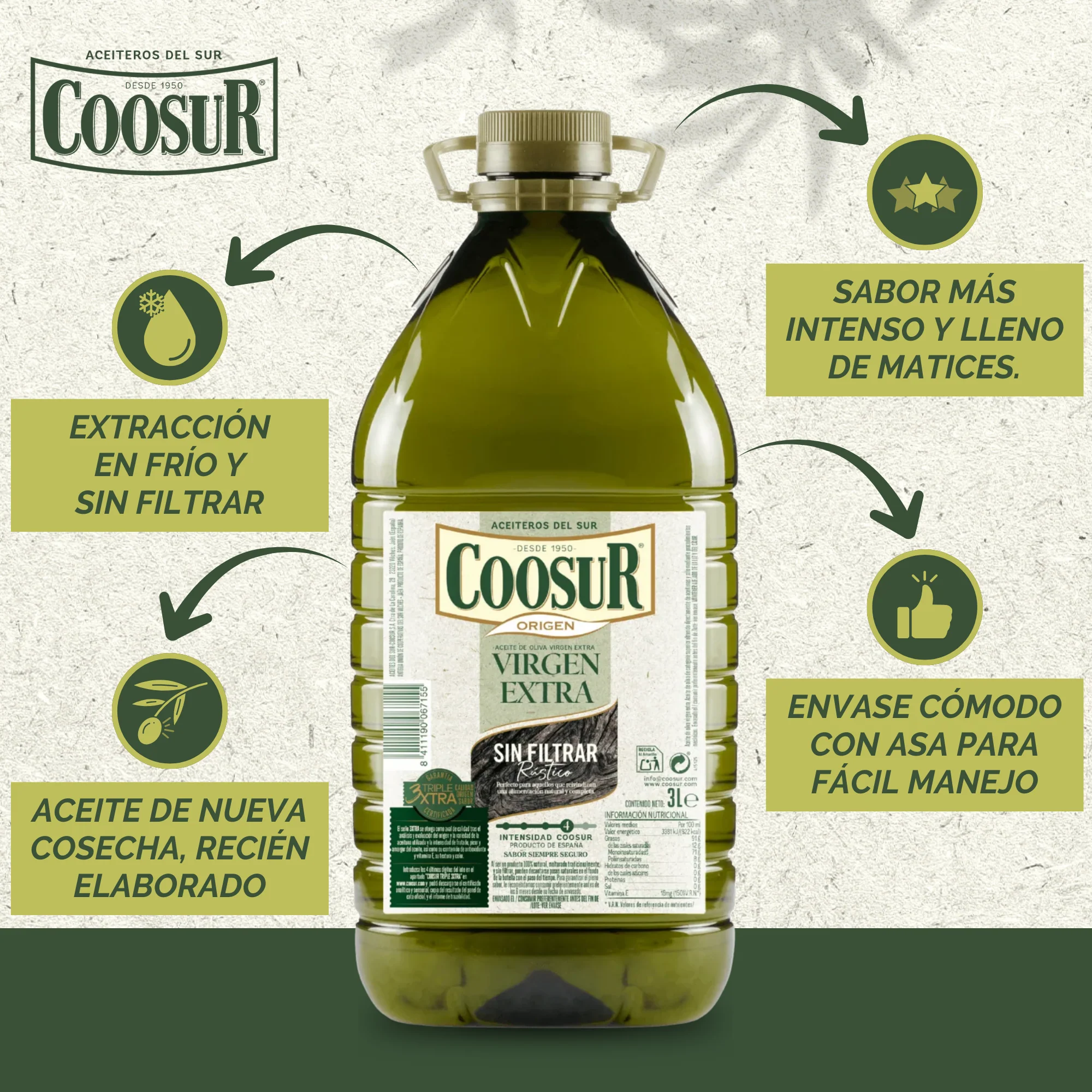 Aceite de Oliva Virgen Extra SIN FILTRAR - Image 4